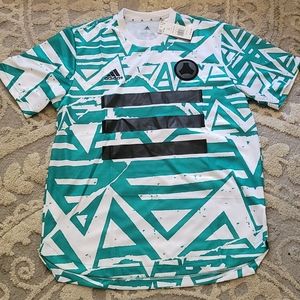 adidas Tango Adv #10 Jersey Green White NWT FM1082